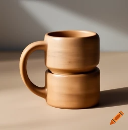Taza de madera